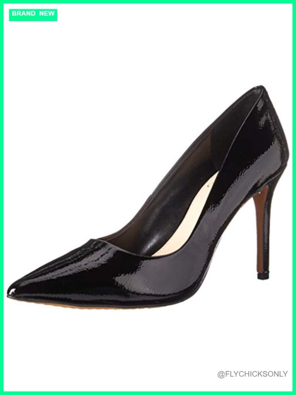 Vince Camuto Savilla Pointed Toe Stiletto Pump Leather 3.6" Heel